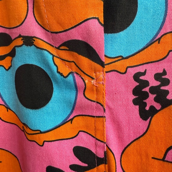 Nooworks Pink and Blue Psychedelic Eyes Pants - Picture 5 of 5